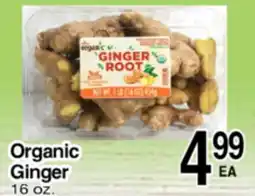 Superior Grocers Organic Ginger offer
