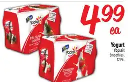 El Super Fresh Yogurt Yoplait Smoothies offer