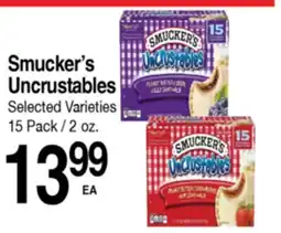 Superior Grocers Smucker's Uncrustables offer
