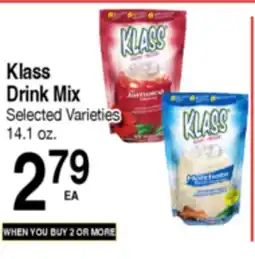 Superior Grocers Klass Drink Mix offer