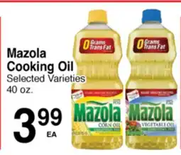 Superior Grocers Mazola Cooking Oil offer
