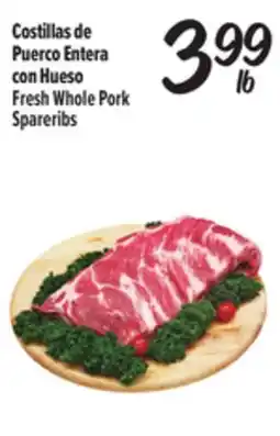 El Super Fresh Fresh Whole Pork Spareribs offer