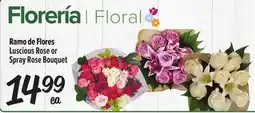 El Super Fresh Luscious Rose or Spray Rose Bouquet offer