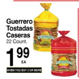 Superior Grocers Guerrero Tostadas Caseras offer