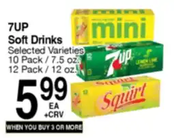 Superior Grocers 7UP Soft Drinks offer