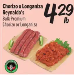 El Super Fresh Bulk Premium Chorizo or Longaniza offer