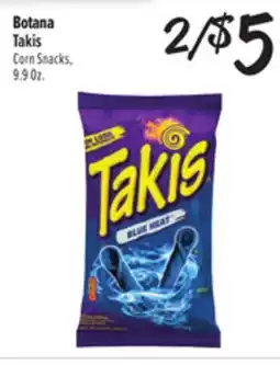 El Super Fresh Botana Takis Corn Snacks offer