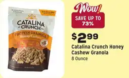 Grocery Outlet Honey Cashew Granola offer