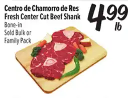 El Super Fresh Fresh Center Cut Beef Shank offer