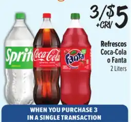 El Super Fresh Refrescos Coca-Cola o Fanta offer