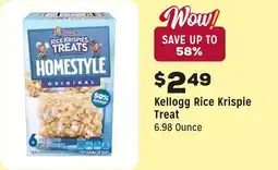 Grocery Outlet Rice Krispie Treat offer