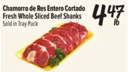El Super Fresh Fresh Whole Sliced Beef Shanks offer