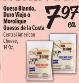 El Super Fresh Queso Blando, Duro Viejo o Morolique Quesos de la Costa offer
