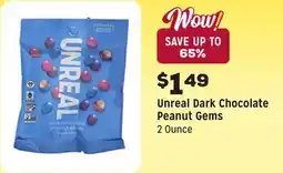 Grocery Outlet Dark Chocolate Peanut Gems offer