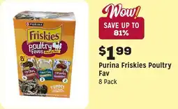 Grocery Outlet Friskies Poultry Fav offer