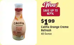 Grocery Outlet Orange Creme Refresh offer