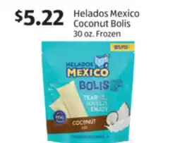Aldi Helados Mexico Coconut Bolis offer