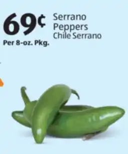 Aldi Serrano Peppers offer