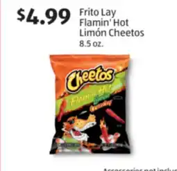 Aldi Frito Lay Flamin' Hot Limón Cheetos offer