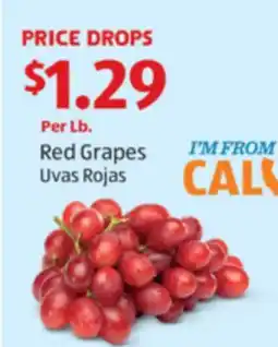 Aldi Red Grapes offer