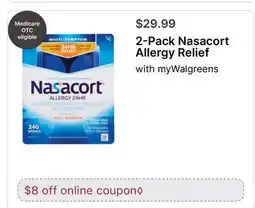 Walgreens Nasacort Allergy Relief offer