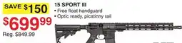 Dunham's Sports SMITH & WESSON 15 SPORT III offer