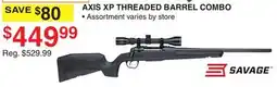 Dunham's Sports SAVAGE AXIS XP THREADED BARREL COMBO offer
