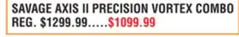 Dunham's Sports SAVAGE AXIS II PRECISION VORTEX COMBO offer