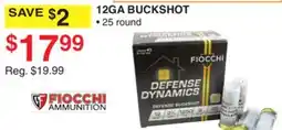 Dunham's Sports FIOCCHI 12GA BUCKSHOT offer