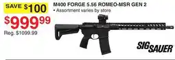 Dunham's Sports M400 FORGE 5.56 ROMEO-MSR GEN 2 offer