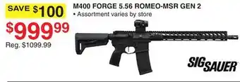 Dunham's Sports M400 FORGE 5.56 ROMEO-MSR GEN 2 offer