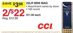 Dunham's Sports CCI 22LR MINI MAG offer
