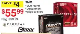 Dunham's Sports BLAZER 9MM offer