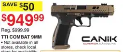 Dunham's Sports CANIK TTI COMBAT 9MM offer