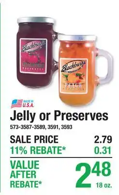 Menards Jelly or Preserves Breakfast offer