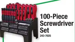 Menards 100-Piece Screwdriver Set offer