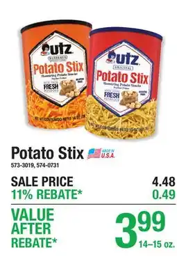 Menards Potato Stix offer