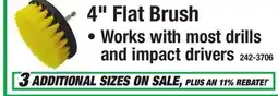 Menards 4 Flat Brush offer