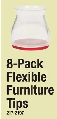 Menards 8-Pack Flexible Furniture Tips offer