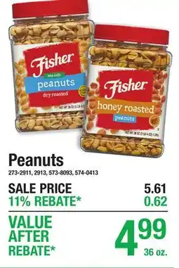 Menards Peanuts offer