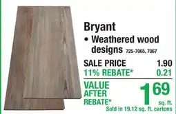 Menards Bryant offer