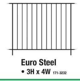 Menards Euro Steel offer