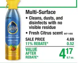 Menards Multi-Surface offer