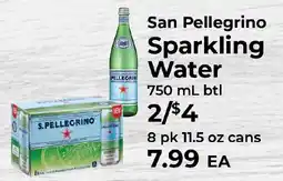 Sunset Foods San Pellegrino Sparkling Water offer