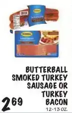 Foodarama Butterball smoked turkey sausage or turkey bacon offer