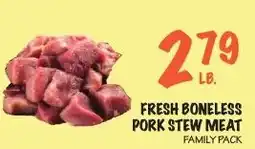 Foodarama Fresh boneless pork stew meat offer