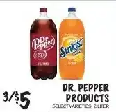 Foodarama Dr. Pepper Products offer
