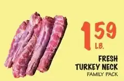 Foodarama Fresh Turkey Neck Family Pack offer