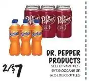 Foodarama Dr. Pepper Products offer