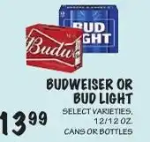 Foodarama Budweiser or Bud Light offer